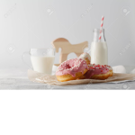 Donuts And Milk