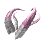 Crystalline Pink Celestial Horns
