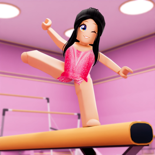 🤸 (BECOME A GYMNAST) Evolve Gymnastics official Roblox game thumbnail