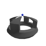 Blue Orbeez Crown