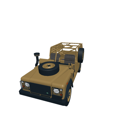 British Army Land Rover Defender Bug Fixed
