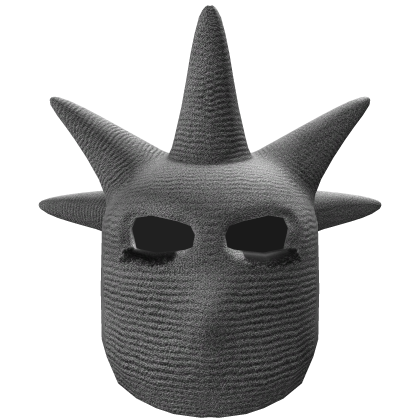 White Liberty Spikey Ski Mask Roblox item