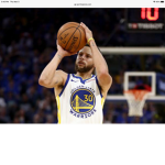 Golden State #30 Steph Curry