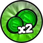 2x Jungle Coins