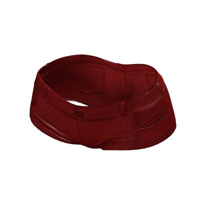 Hip Hugger Shorts (Red) thumbnail