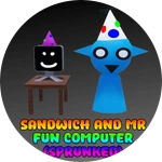 Sandwich and Mr Fun Computer (Sprunked)