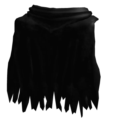 Black Ripped Cape | Roblox Item - Rolimon's