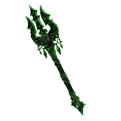 Dark Green Pumpkin Trident Roblox item