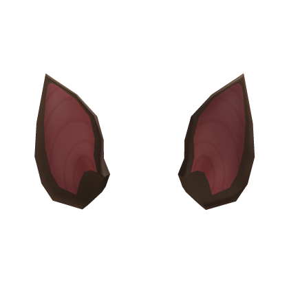 Brown Bat Ears Roblox item