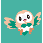 Rowlet el pokemon fans