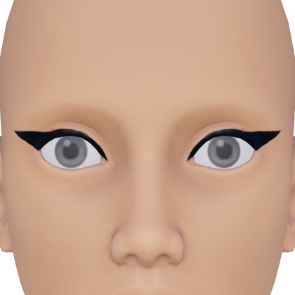 Classic Winged Black Eyeliner