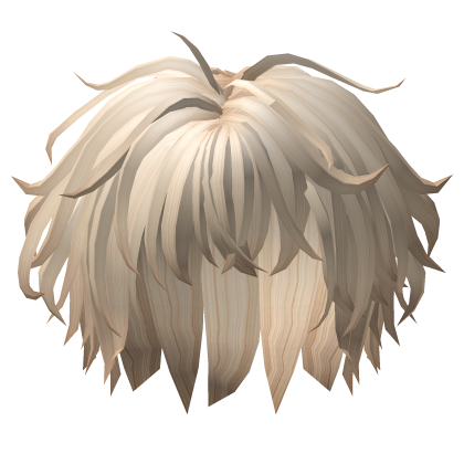 Fluffy Messy Soft Hair - Blonde Roblox item