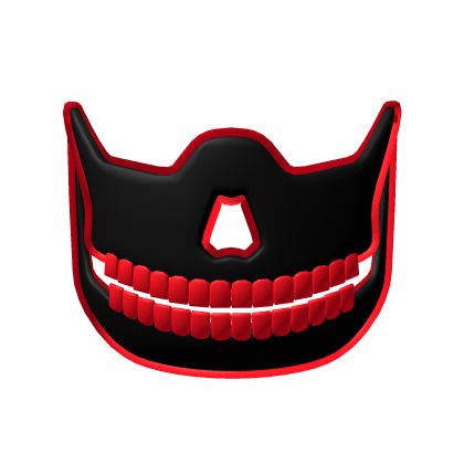 Red Squeleton Mask