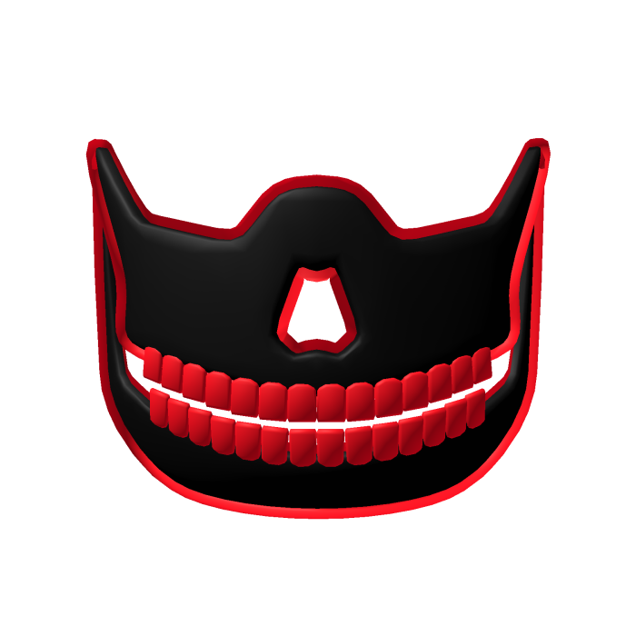 Red Squeleton Mask