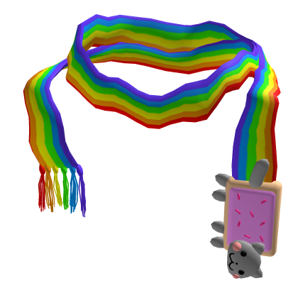 Nyan Cat Rainbow Scarf