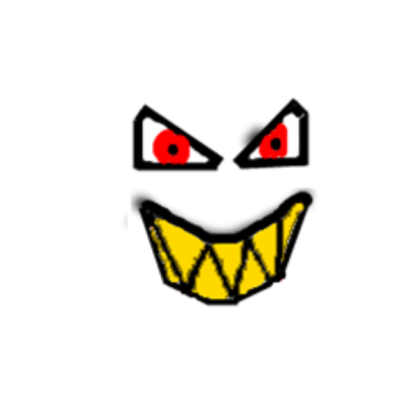 Scary Face Roblox decal