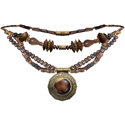 Gaian 🐂 3.0 Esoteric Bead Amulet Earthy Necklace 