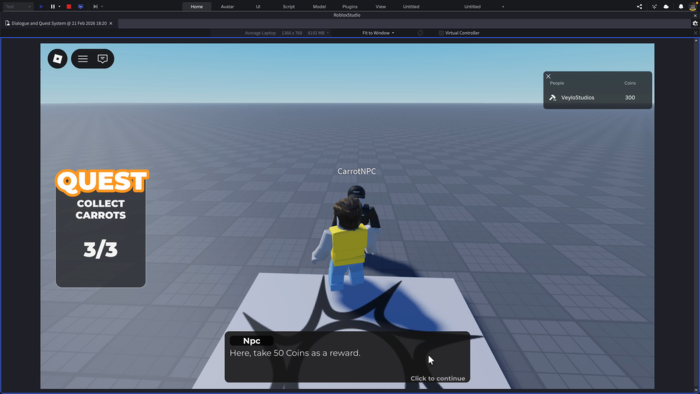 Advanced Quest and Dialogue System preview 4