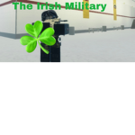 +The Irish Military+