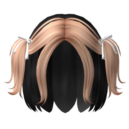 Cheap Preppy Cottage Twintails (Black to Blonde) Roblox item
