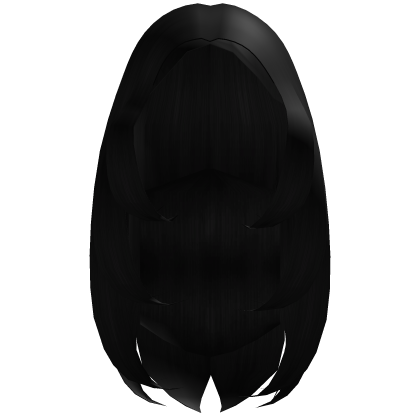 Black Feathered Long Layers