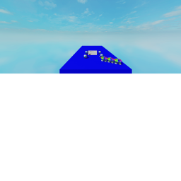 robot blue head simulator