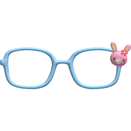 ♡ ꒰ blue mimi-chan kawaii silly glasses ꒱ ♡