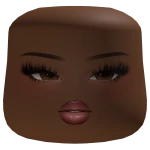 Berry Baddie Makeup Cheeks Head Brown Skin Tone