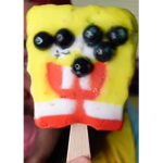 Cursed SpongeBob popsicle