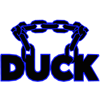 Cartoony Blue Duck Chain Roblox item
