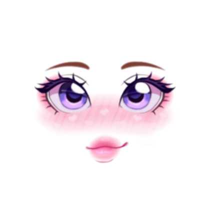 Face for girls Roblox decal