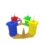 Gold Doomspire Crown