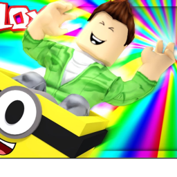 Slide down a Rainbow with Denis!