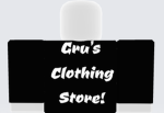 Gru's Clothing Store!