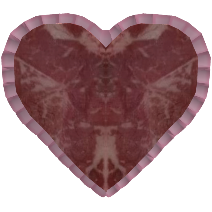 meat hairclip kawaii morute creepy
