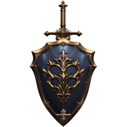 Royal Knight Shield Sword Roblox item