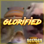 メ glorified