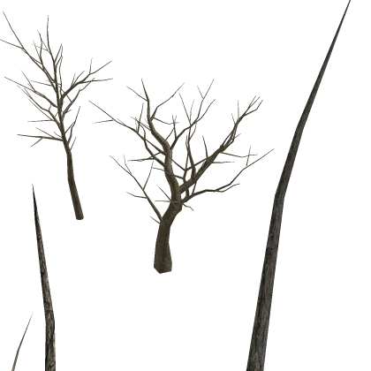 dead trees