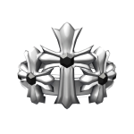 White Cross Crown