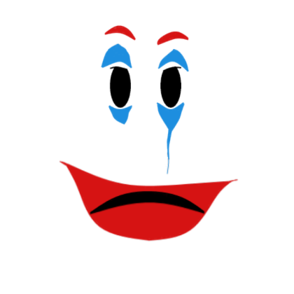 Joker Face 2019 (Transparent) Roblox decal