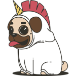 Unicorn doggies