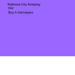 Robloxia City, Roleplay icon