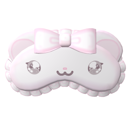 ♡ cutesy kawaii pink hamtaro sleeping mask