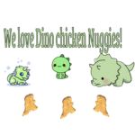The Dino chicken nuggies gang
