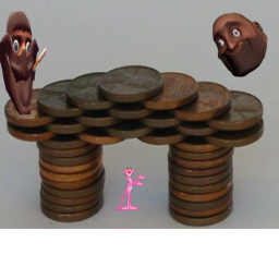 Across this Bridge are Coins