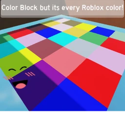 Color block but its every Roblox color icon
