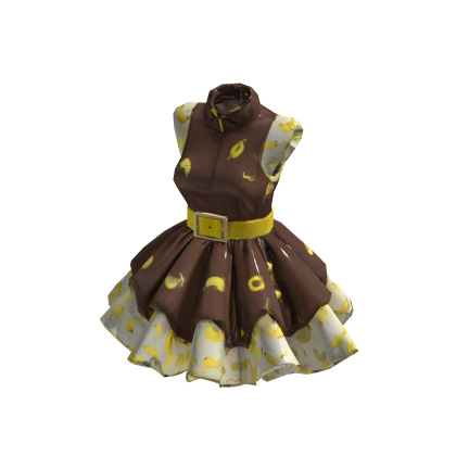🍫 Choco Banana Parfait Dress [PBR]