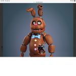 Chocolate bonnie freddy frostbear