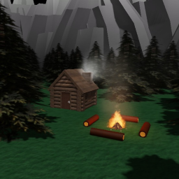 explore the haunted forest