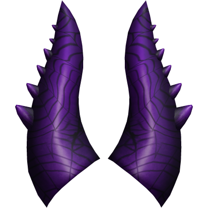 Purple Spiderweb Candle of Pwnage Horns Add-On